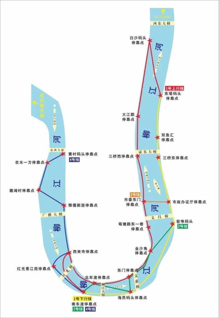 柳州水上公交路线图图片