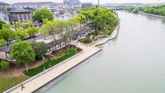 从“挡水防水”到“见水亲水”，扬州古运河畔再现“会呼吸”的坡岸