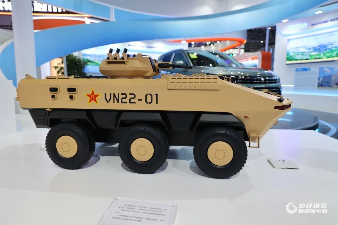 配备无人炮塔的vn22-6x6轮式装甲车,用于国防,军事打击,维和等领域.