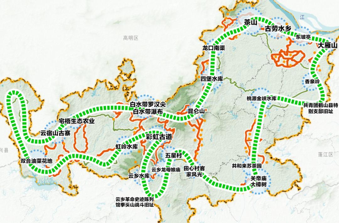 鹤山市"千里步道"项目启动 | 彩虹岭古驿道:链接新