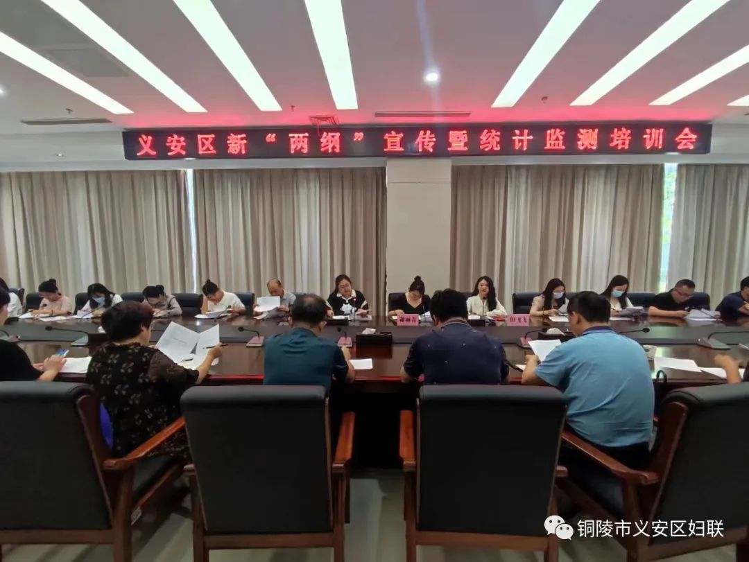 义安区妇儿工委办开展新“两纲”宣传暨统计监测培训会_澎湃号·政务_澎湃新闻-The Paper