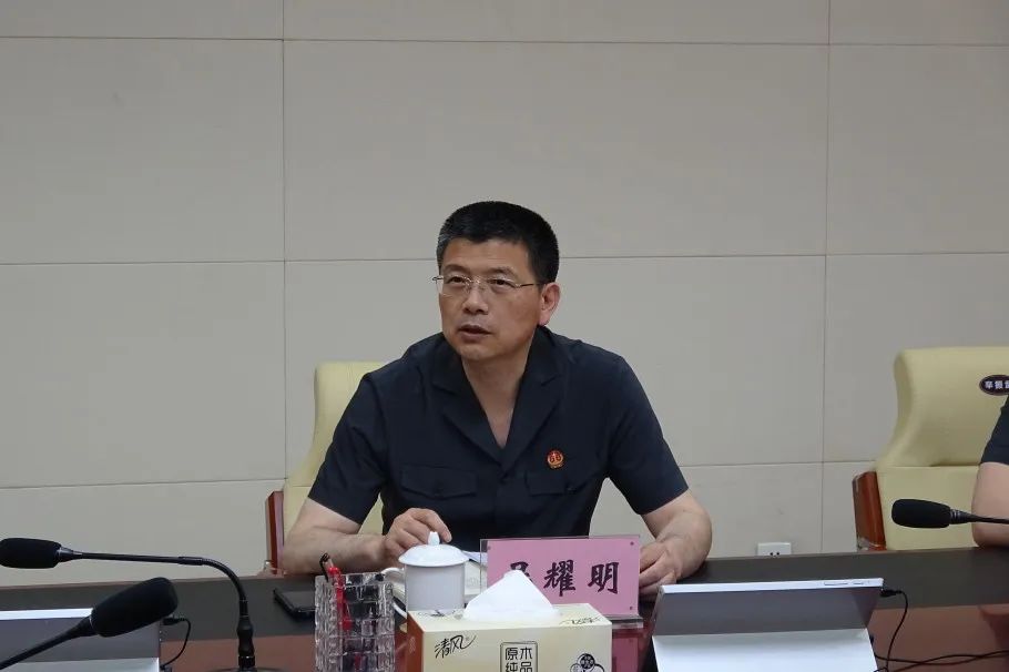 市法院吴耀明副院长一行到甘井子法院调研指导_澎湃号·政务_澎湃新闻