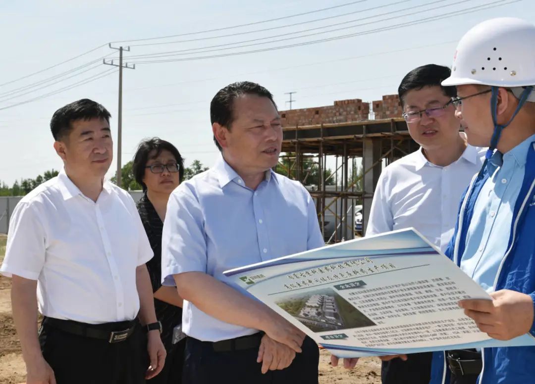 市委书记隋维钧在内蒙古京科医药科技有限公司了解医药中间体及特色
