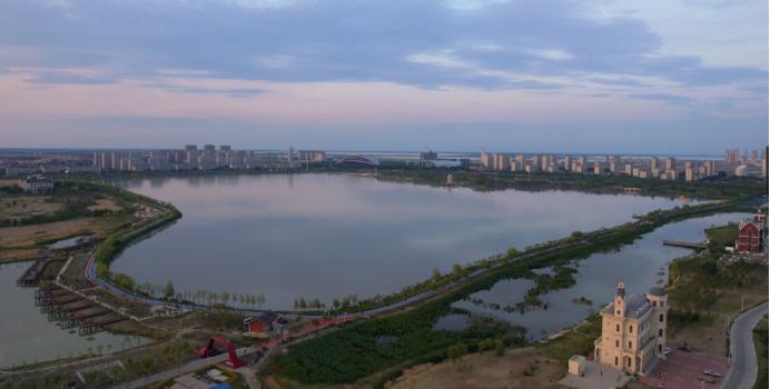 迎旅发看大庆听说兰德湖很有魅力