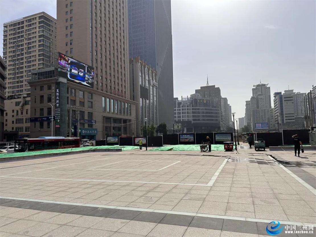 西关绿韵广场有望9月底开放