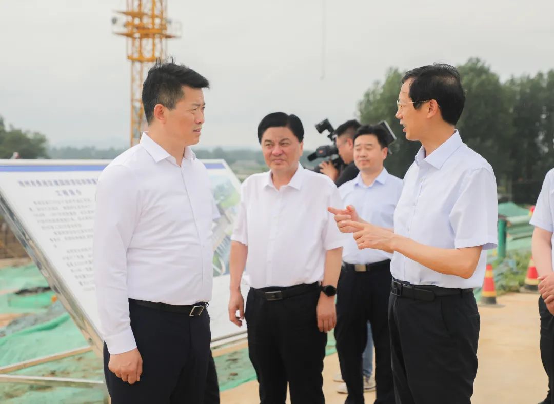 省委常委副省长张红文来池督导检查防汛备汛工作