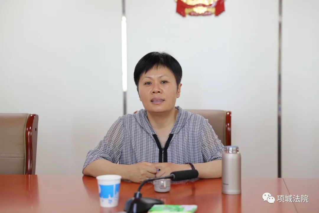 周口中院副院长张冬梅带队带案到项城调研指导行政争议实质性化解工作
