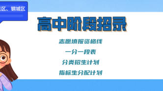 莱芜区、钢城区高中阶段招录志愿填报资格线、一分一段表、分类招生计划及指标生分配计划