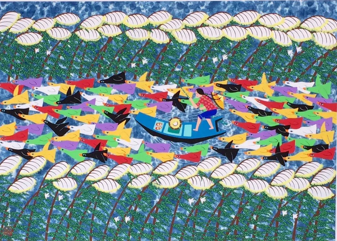 【农民画韵】"画里有情 强国有我" ——金山农民画作品系列展(十八)