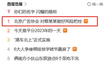 歌手陈红遭前夫起诉案开庭_歌手陈红遭前夫起诉_北京广告协会:对蔡某某做好风险把控