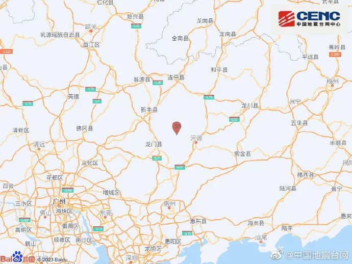 深圳地震2021_广东东源地震 广州等多地有震感_广东深圳地震过吗