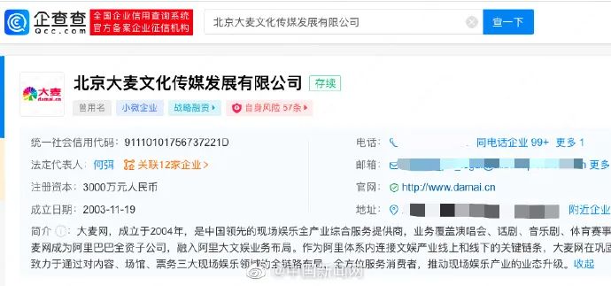大麦网擅自出售演出门票被罚