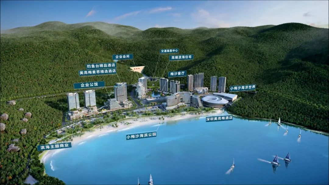小梅沙蝶变升级!明年“五一”对外开放