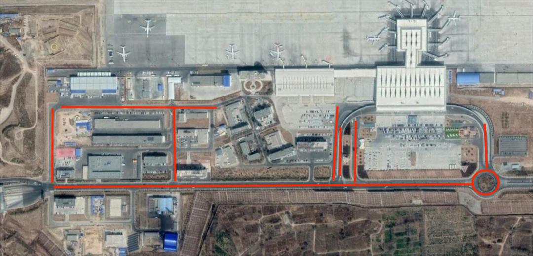西宁曹家堡机场平面图图片