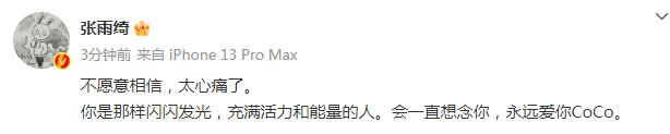 黑界有名人士_#众星发文悼念李玟#_李玟悼念去世粉丝