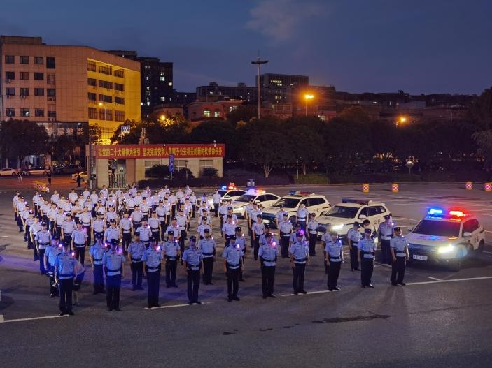 昨夜，长沙警方统一行动！