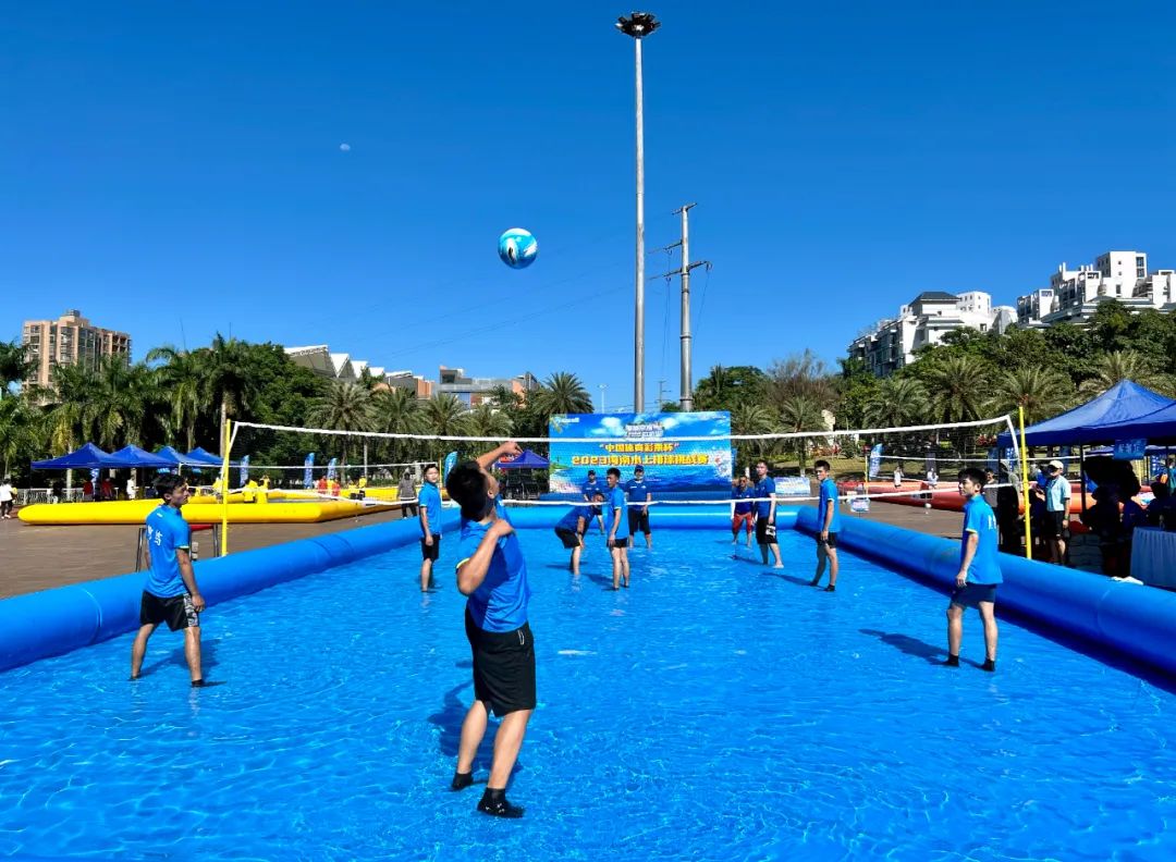 2023海南水上排球挑战赛澄迈开赛