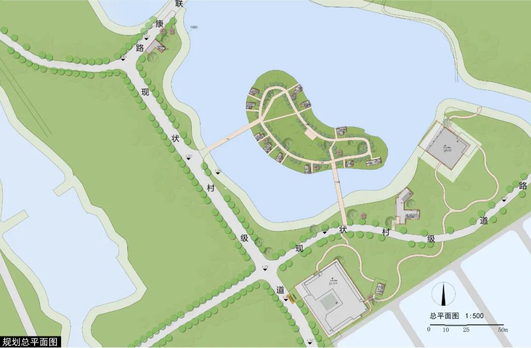 嘉定这个湖心岛及周边拟新增16栋建筑!