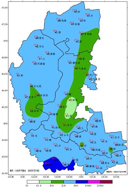 最新大庆市区地图图片