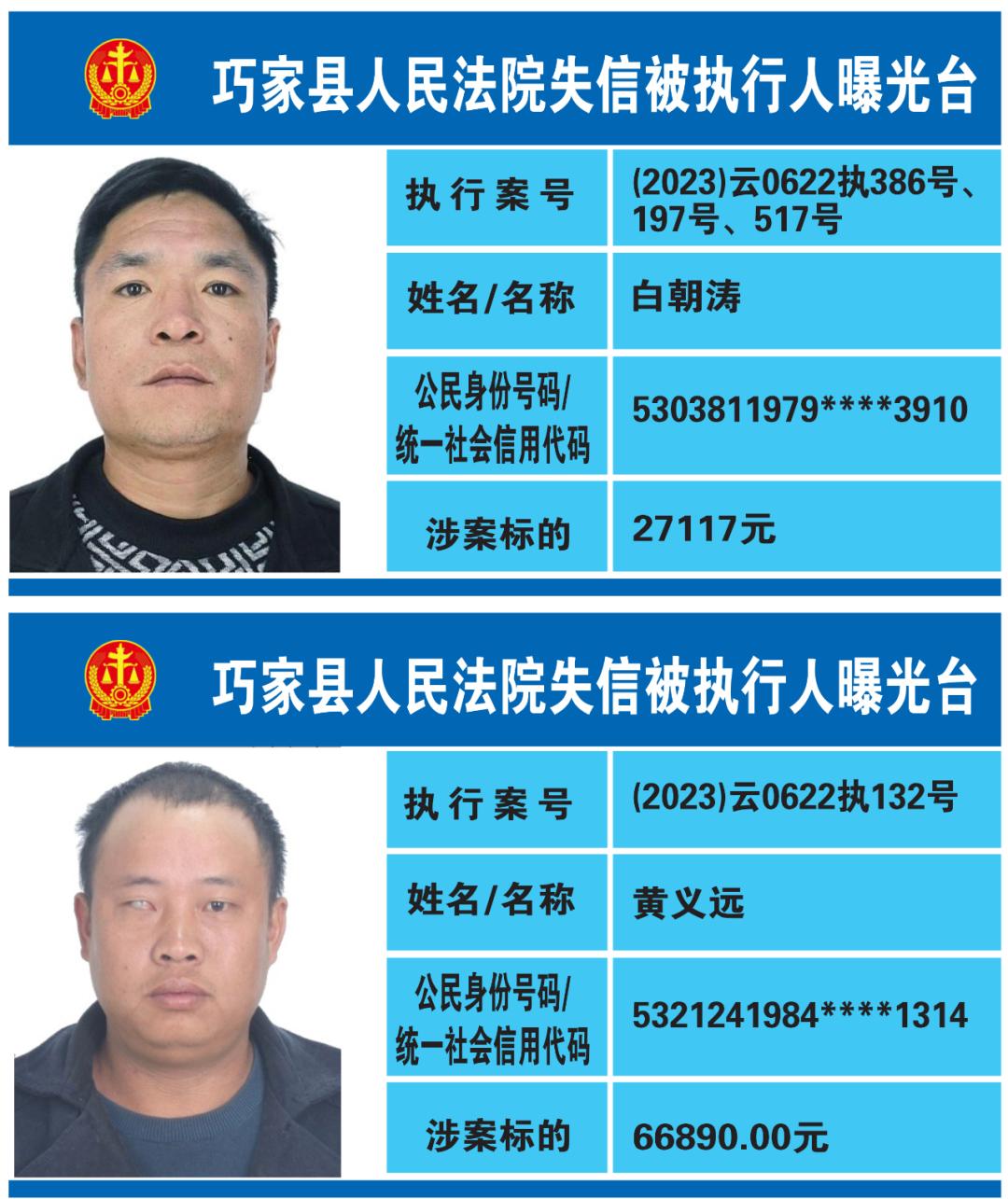 新到一批失信被执行人名单！10人上榜-河北省保定市中级人民法院
