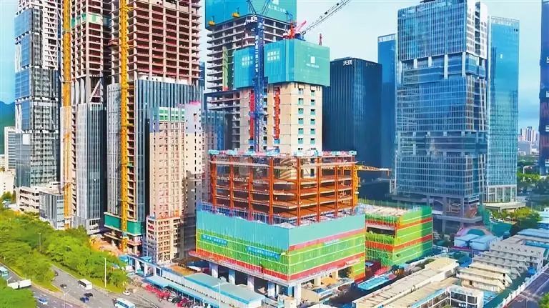 首个“联合上楼”项目突破百米！_澎湃号·政务_澎湃新闻-The Paper