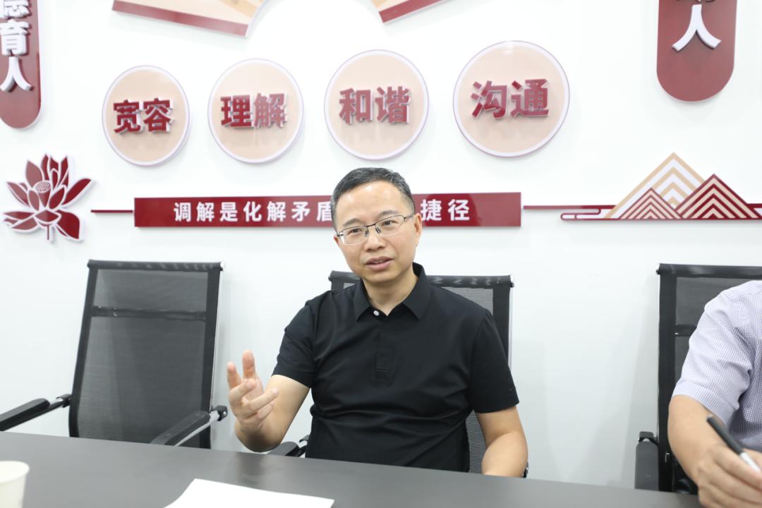 喻志强代院长到区法治文化广场调研_澎湃号·政务_澎湃新闻-the paper