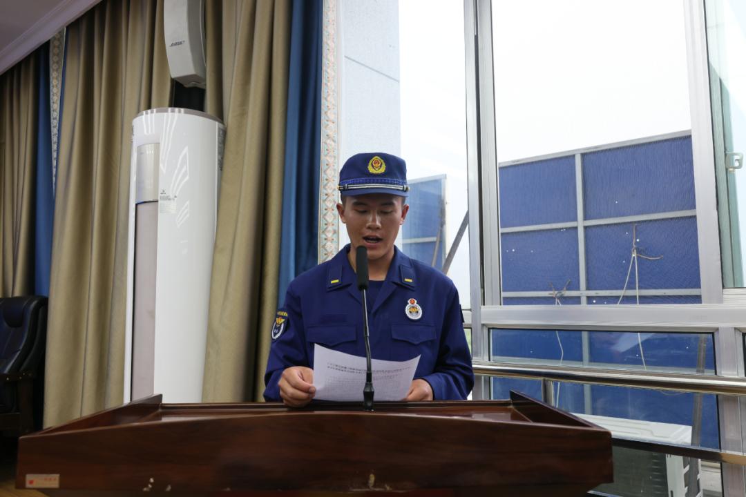 以心迎新·逐梦远航——山南支队多项举措做好新录用消防员第二阶段