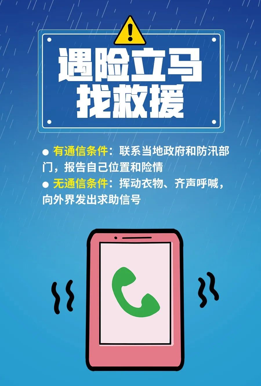 转存!暴雨天气10个安全指南,关键时刻能救命!