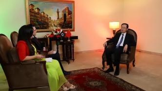 外交部副部长孙卫东接受巴基斯坦国家电视台采访