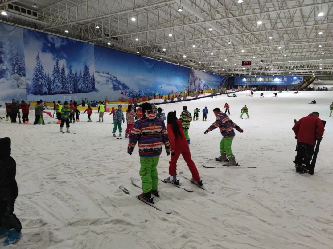 浏阳室外滑雪场图片