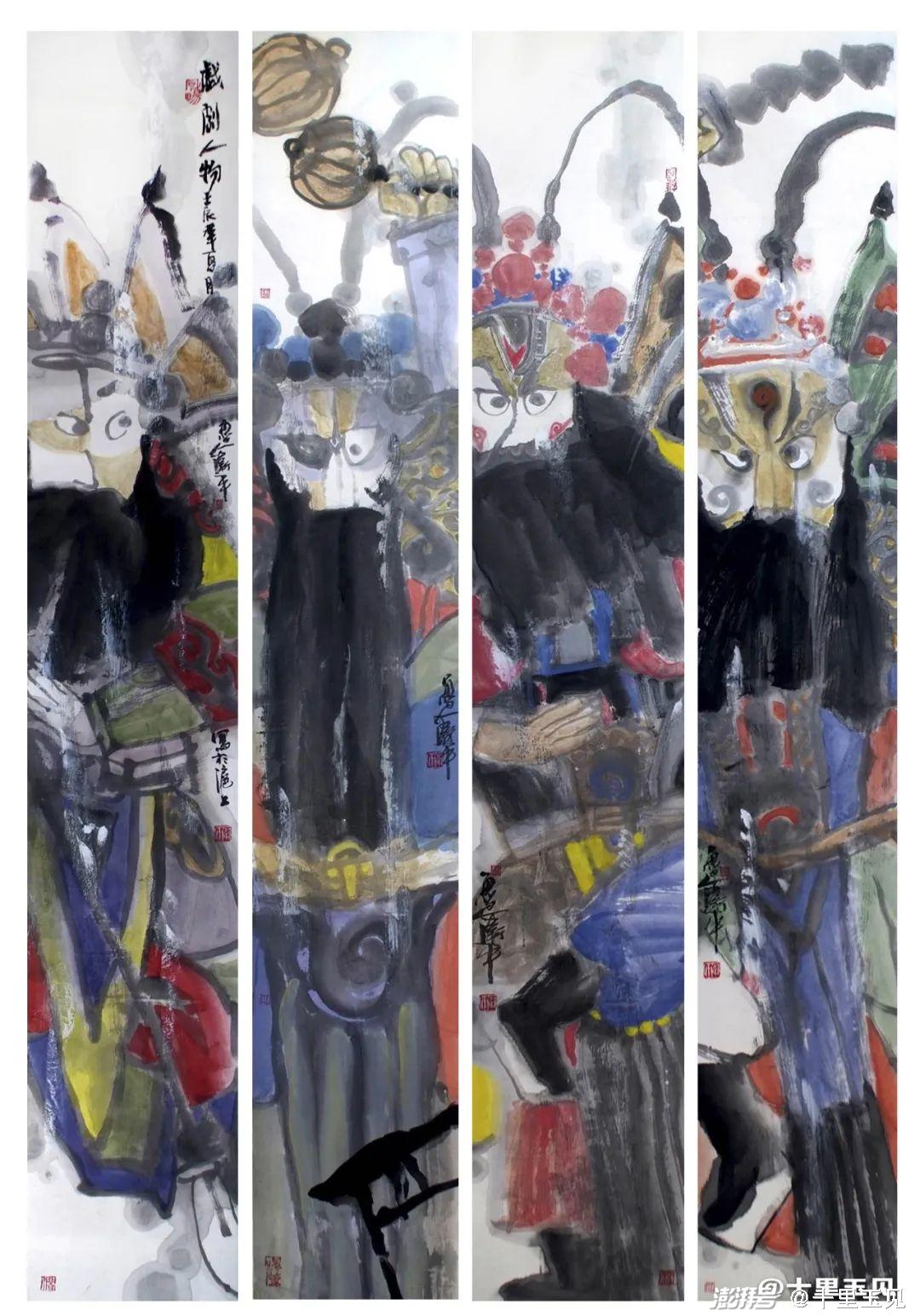 戏曲人物画家周卫平:用水墨演一场老外都爱的好戏