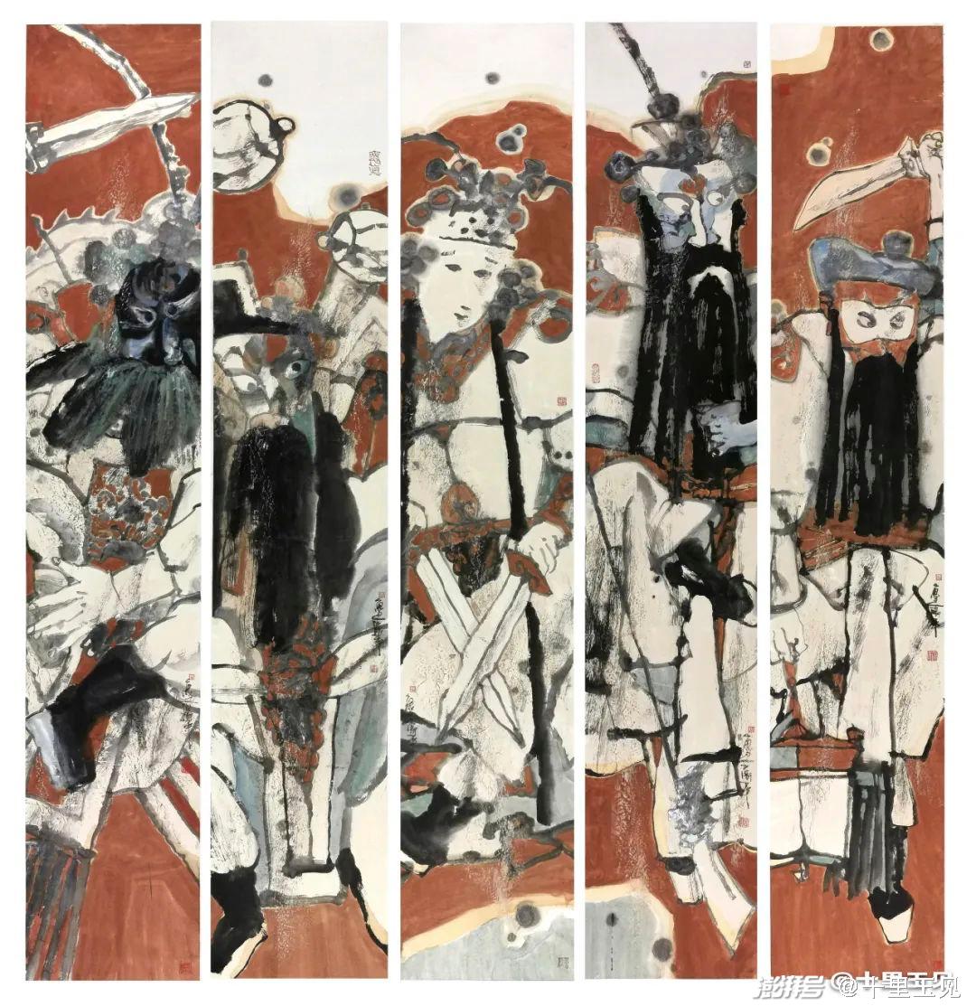 戏曲人物画家周卫平:用水墨演一场老外都爱的好戏