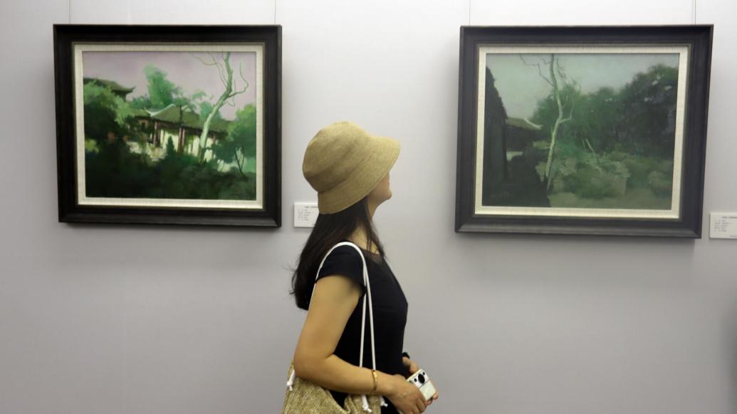 江苏苏州：25件油画精品，展示江南之美