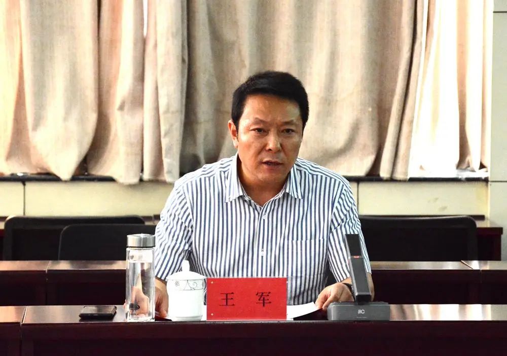 公司董事长王军与天水移动公司党委书记冯晓风出席签约仪式并先后致辞