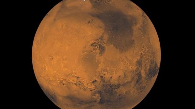 火星发现古代冰川移动时留下的地质痕迹