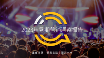 2023暑期营销洞察报告