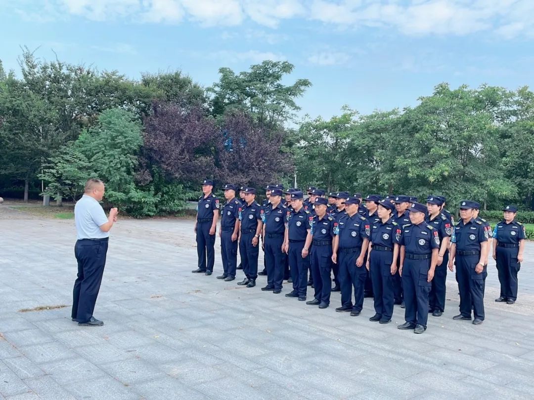 山湖保安:实战强本领,练兵护平安