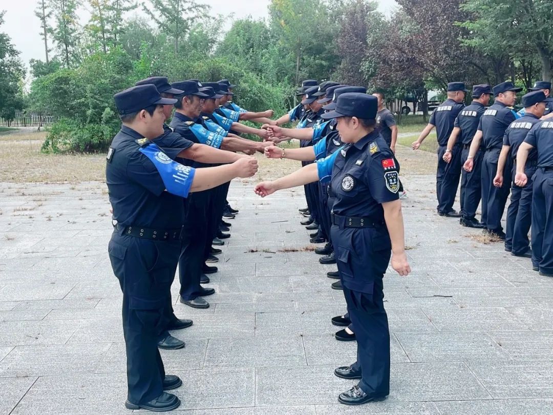 山湖保安:实战强本领,练兵护平安