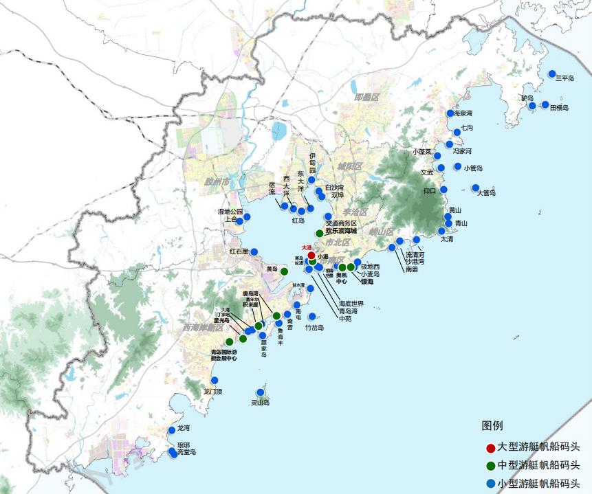 青岛邮轮母港航线图片