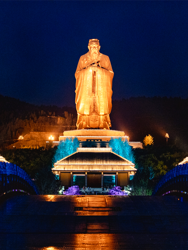 错峰出游尼山圣境夜游季开启秋夜好时光