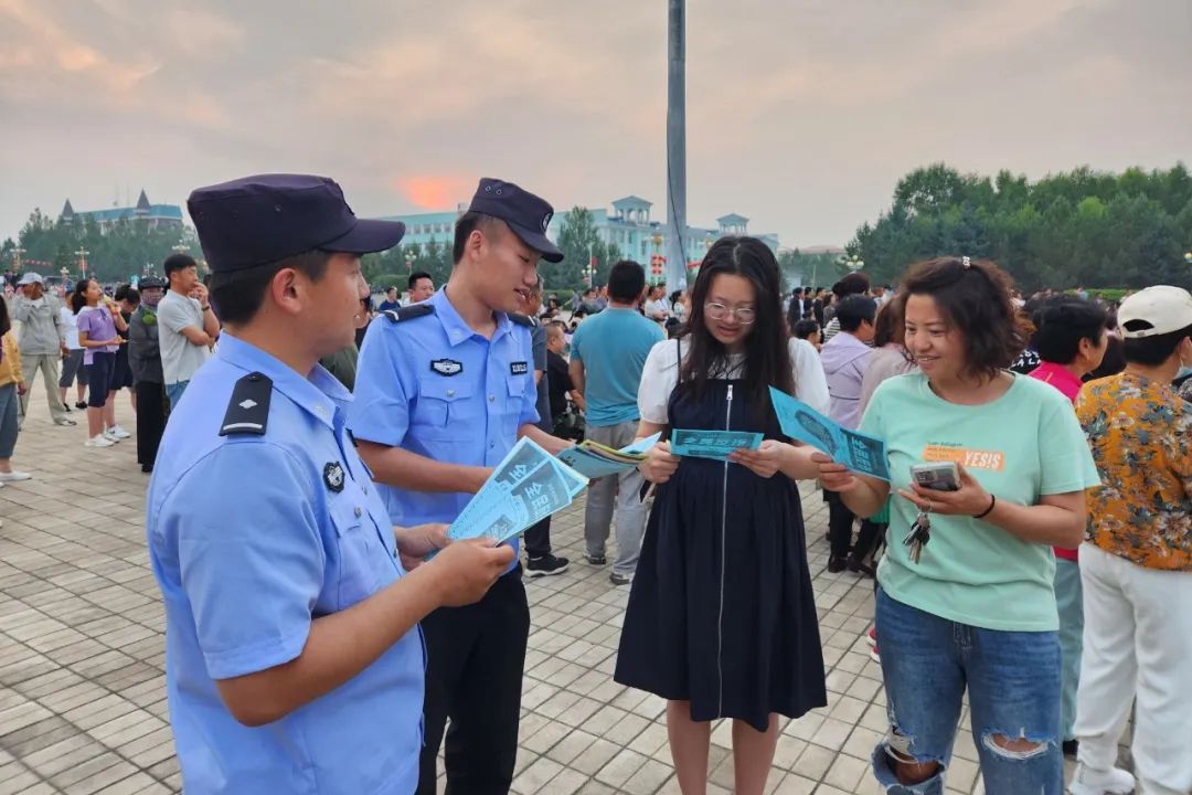 韩家园公安分局打出反诈宣传组合拳守护群众钱袋子