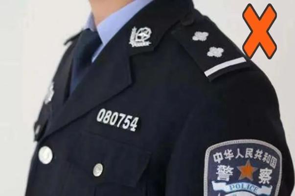 公安警察制服领花图片图片