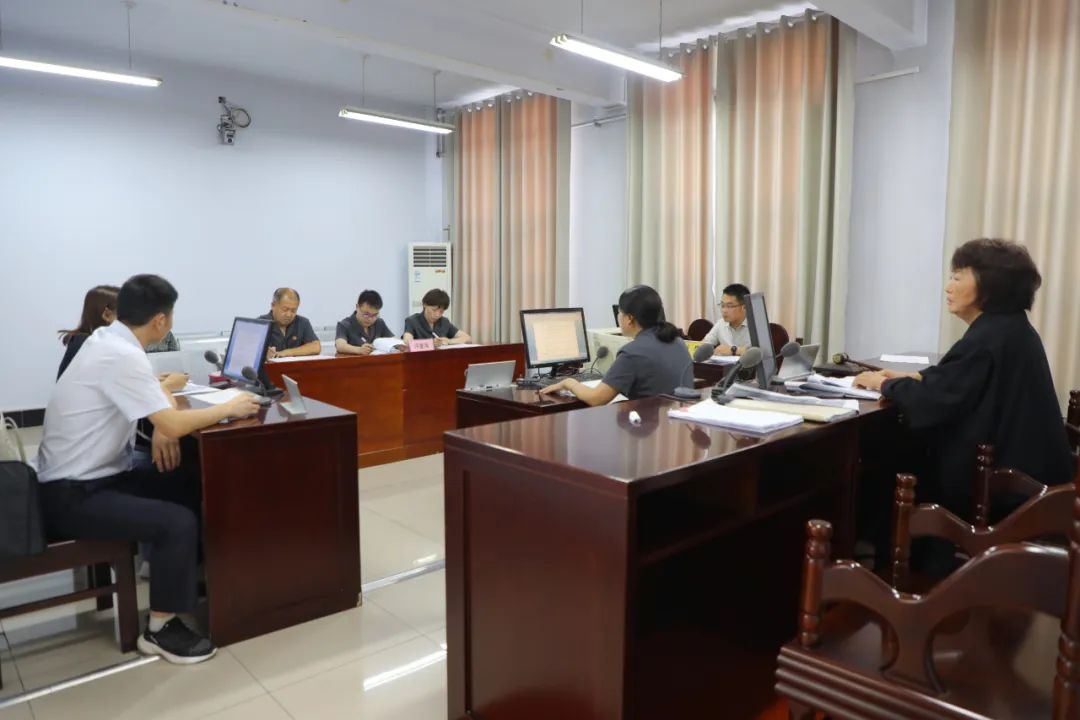 汤和法声以观促学以评提质汤阴法院开展庭审观摩活动