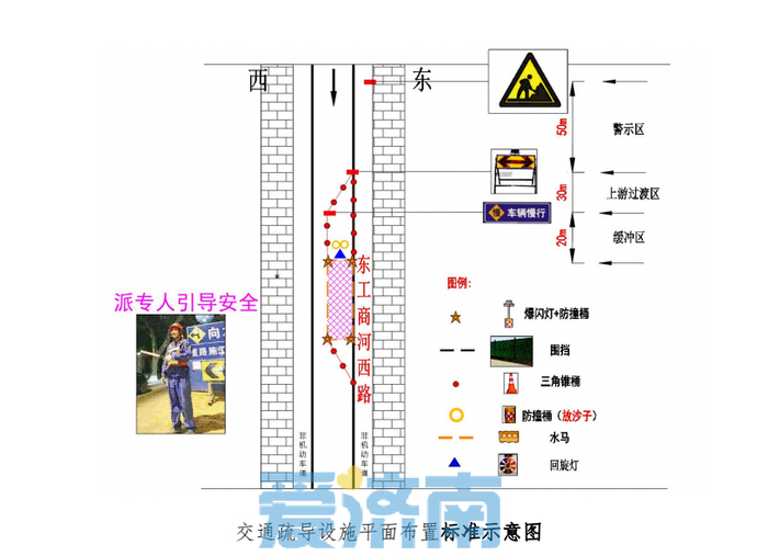 9月19日起，济南东工商河西路进行供水管网漏损治理工程施工(图2)