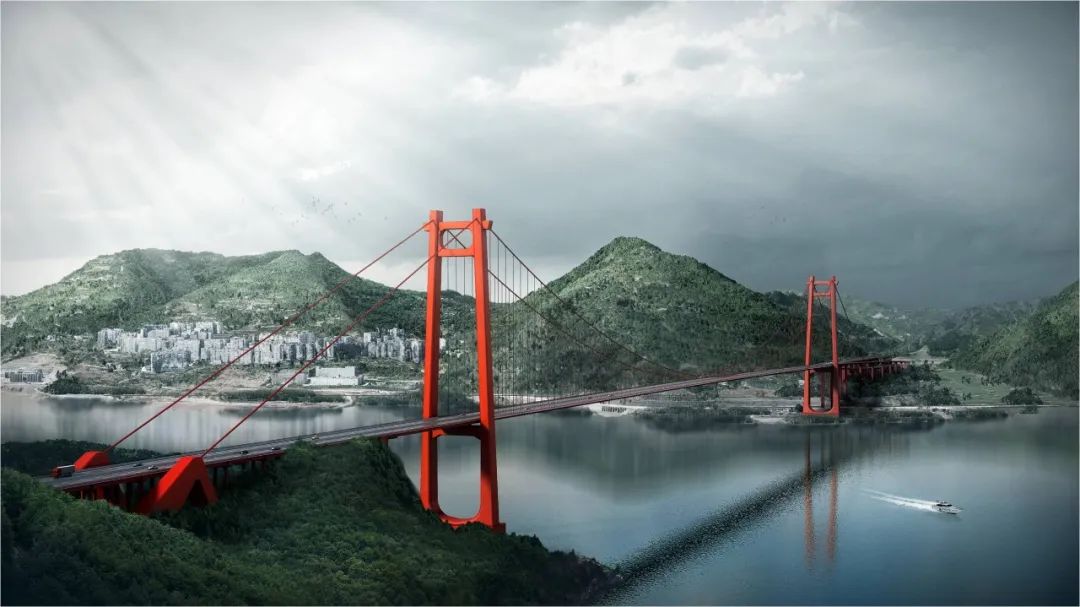 云阳县经济发展其建设优化了交通网络跨度最大的悬索桥建成后将成为