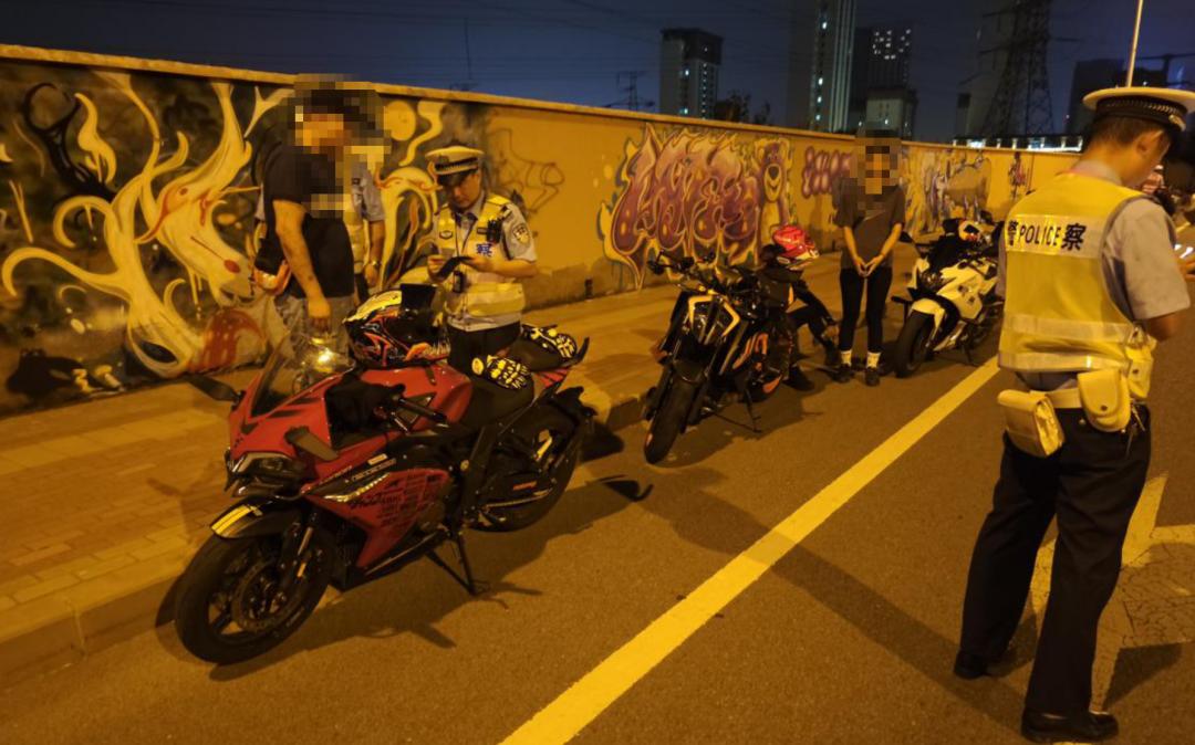 天津滨海,交警:摩托车炸街抓!_澎湃号·政务_澎湃新闻-the paper