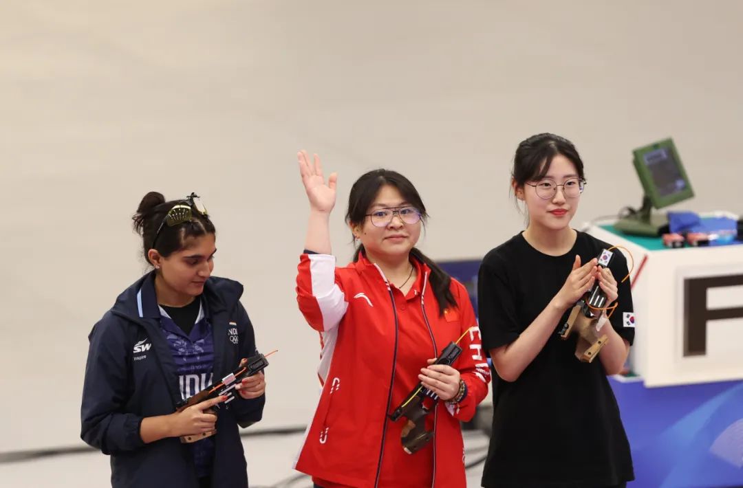 湘妹子刘锐获射击女子25米手枪冠军_澎湃号·政务_澎湃新闻-the paper