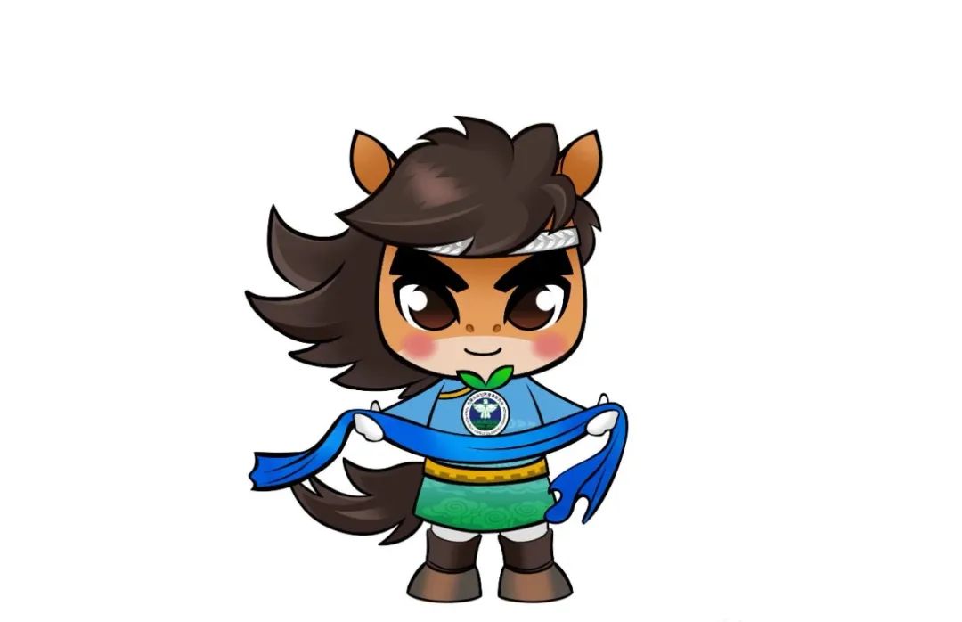 内蒙古禁毒卡通形象020202诚城马