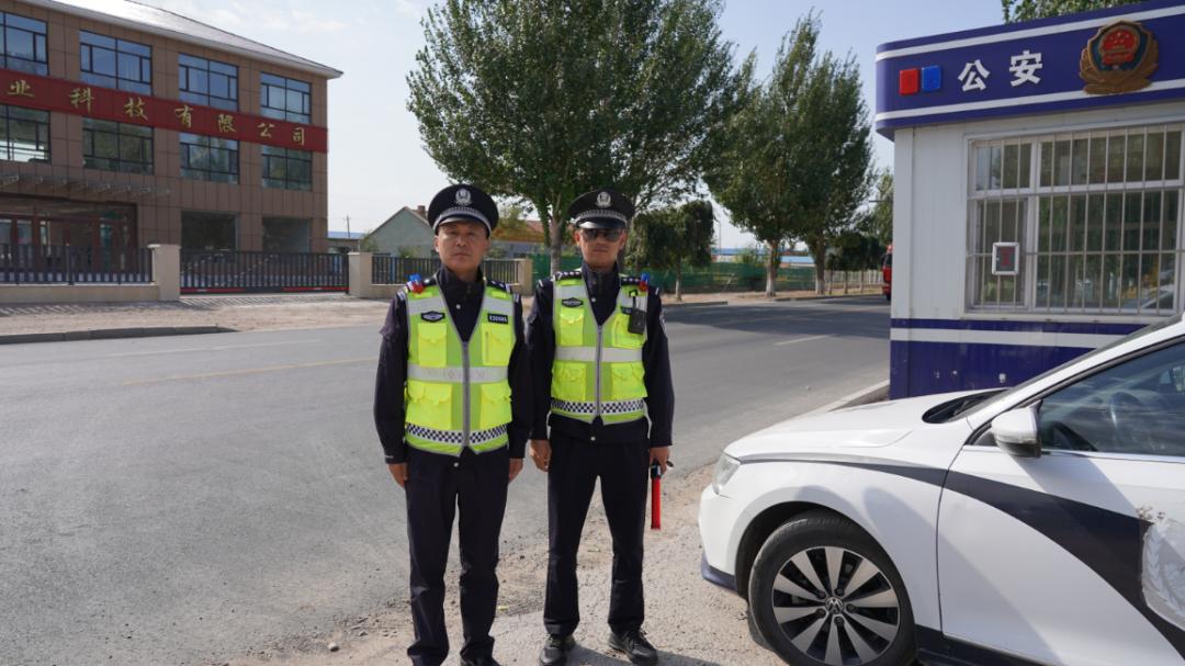 中秋国庆我在岗洮南公安交巡警大队用坚守护航平安
