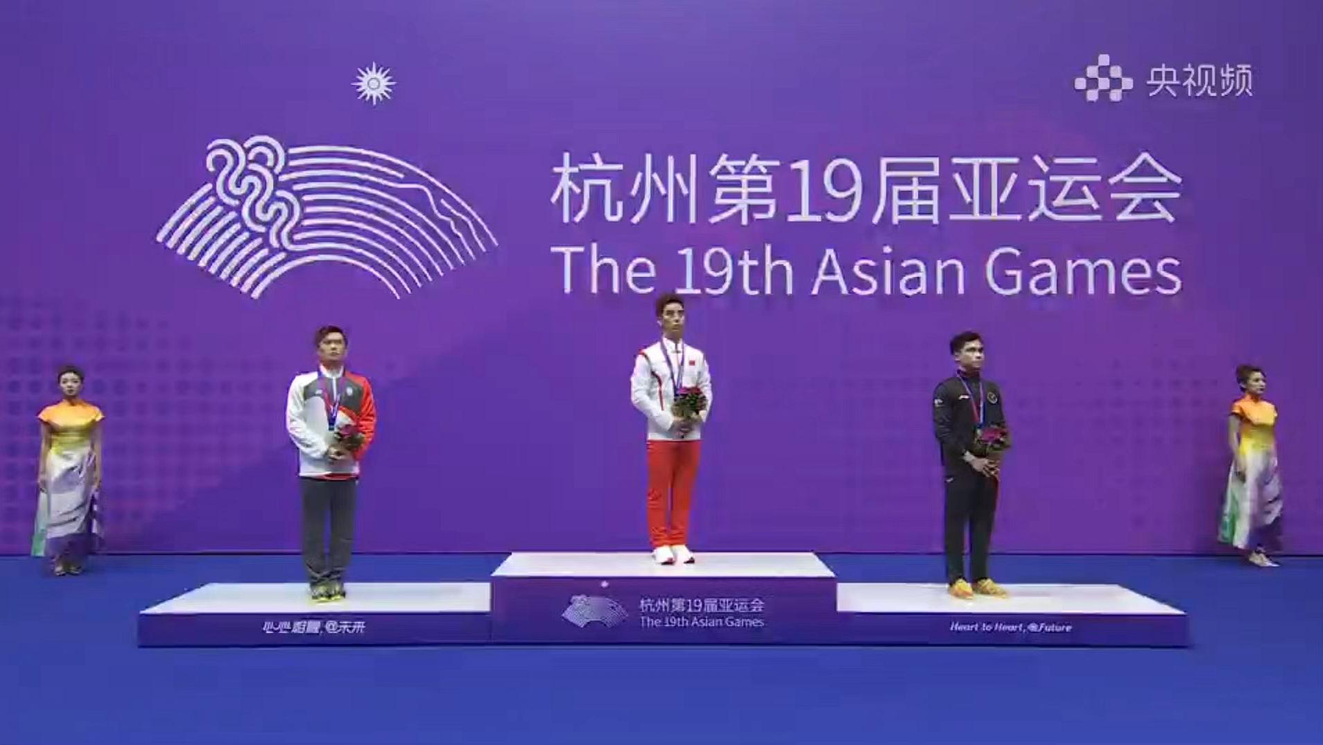 兰大教师常志昭夺得第十九届亚运会武术比赛男子刀棍全能金牌